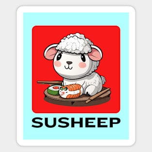 Susheep | Sheep Pun Magnet